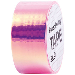 Mirror Rainbow washi tape - Paper Poetry - Pink, 19 mm x 5 m