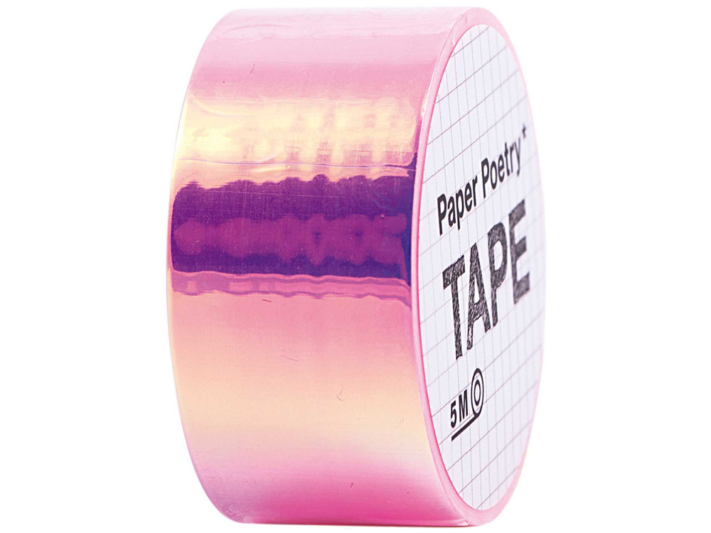 Mirror Rainbow washi tape - Paper Poetry - Pink, 19 mm x 5 m
