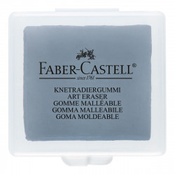 Gumka chlebowa w kasetce - Faber-Castell - szara