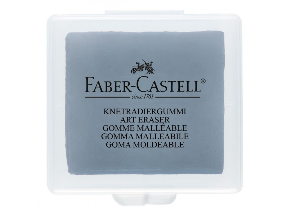 Gumka chlebowa w kasetce - Faber-Castell - szara