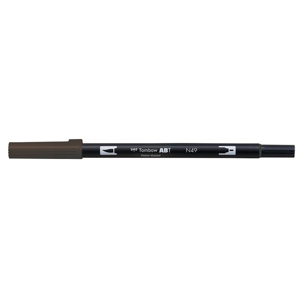 Dual Brush Pen - Tombow - Warm Grey 8
