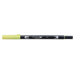 Pisak dwustronny Dual Brush Pen - Tombow - Lemon Lime