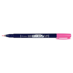 Fudenosuke Brush Pen - Tombow - hard, Neon Pink