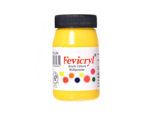 Farba akrylowa do tkanin Fevicryl - Pidilite - chrome yellow, 50 ml