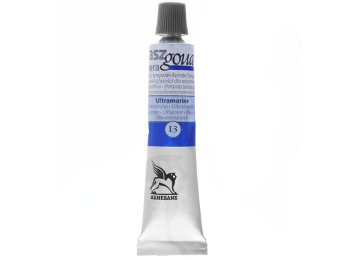 Farba gwasz - Renesans - 13, ultramarine, 20 ml