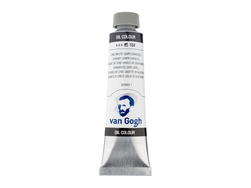 Oil paint in tube - Van Gogh - Zinc White, 40 ml