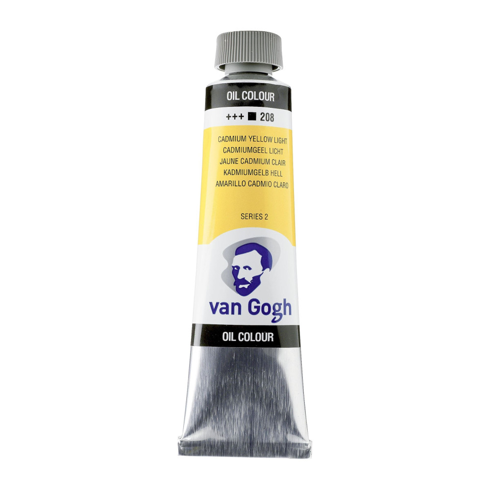 Oil paint in tube - Van Gogh - Cadmium Yellow Light, 40 ml