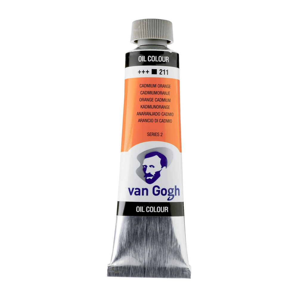 Oil paint in tube - Van Gogh - Cadmium Orange, 40 ml