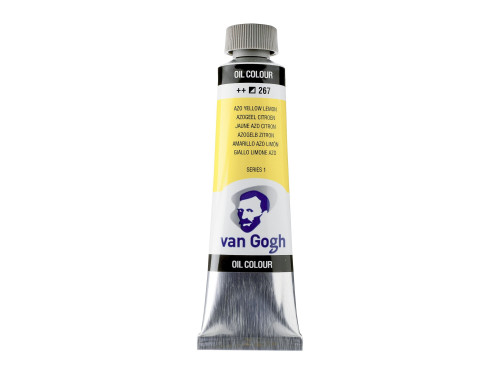 Farba olejna - Van Gogh - Azo Yellow Lemon, 40 ml