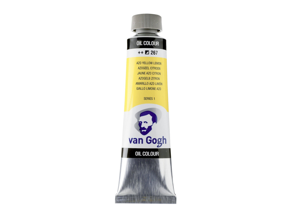 Farba olejna - Van Gogh - Azo Yellow Lemon, 40 ml