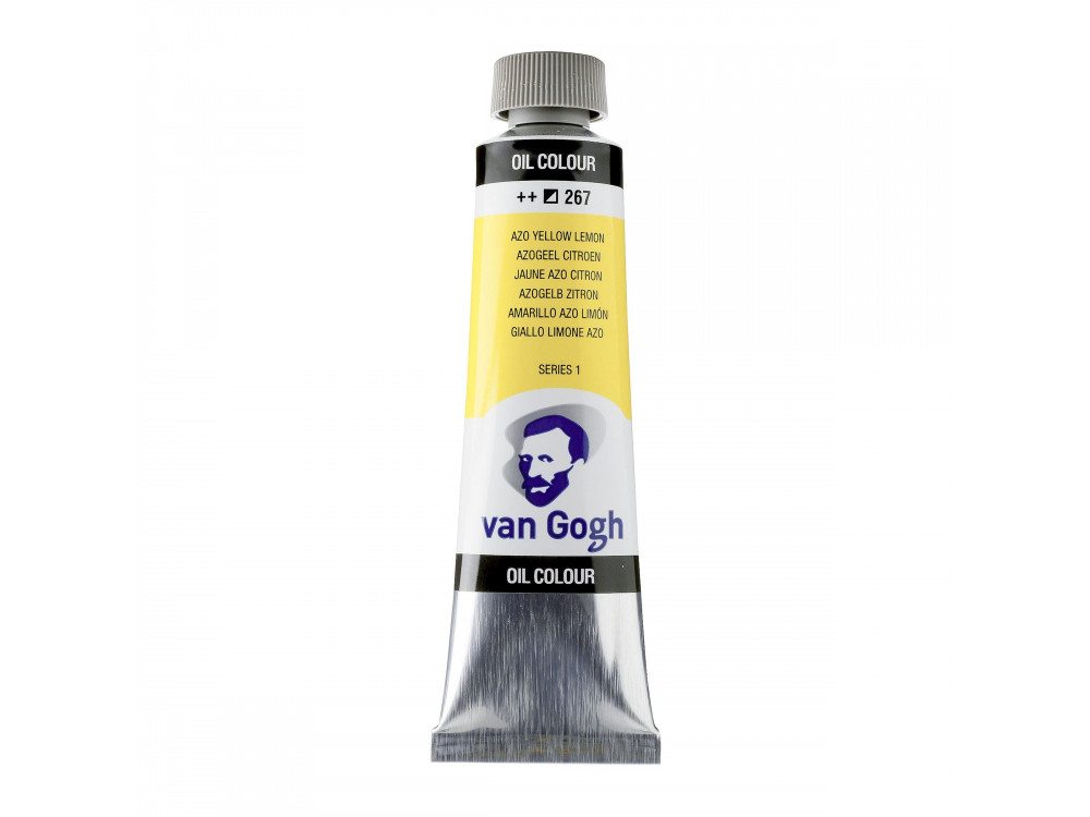 Oil paint in tube - Van Gogh - Azo Yellow Lemon, 40 ml