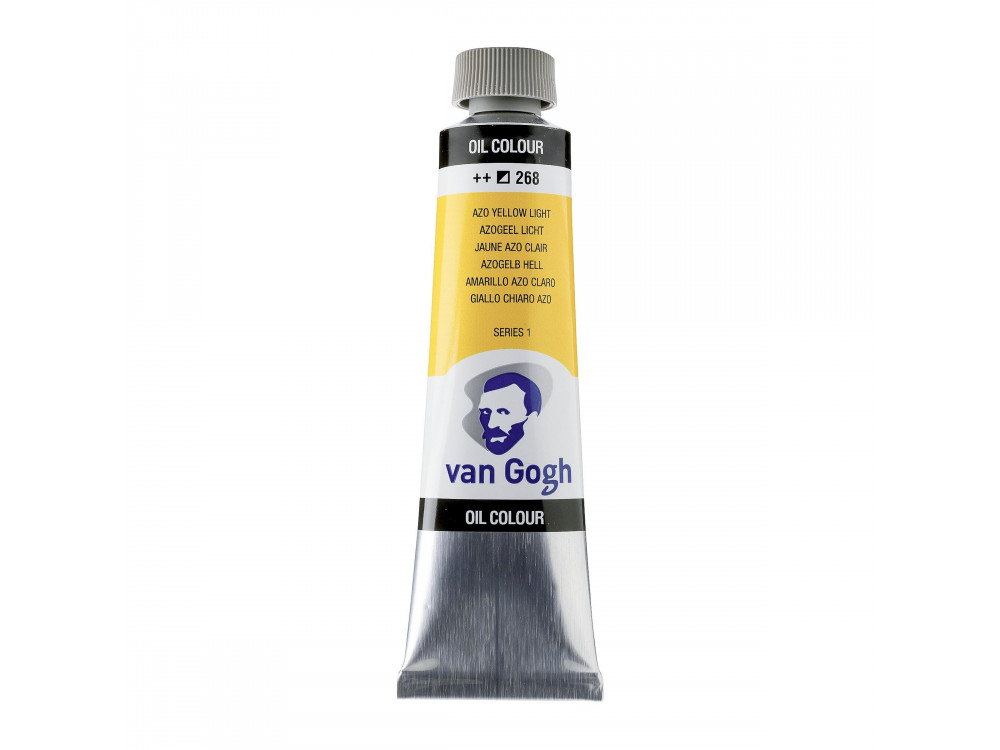 Oil paint in tube - Van Gogh - Azo Yellow Light, 40 ml