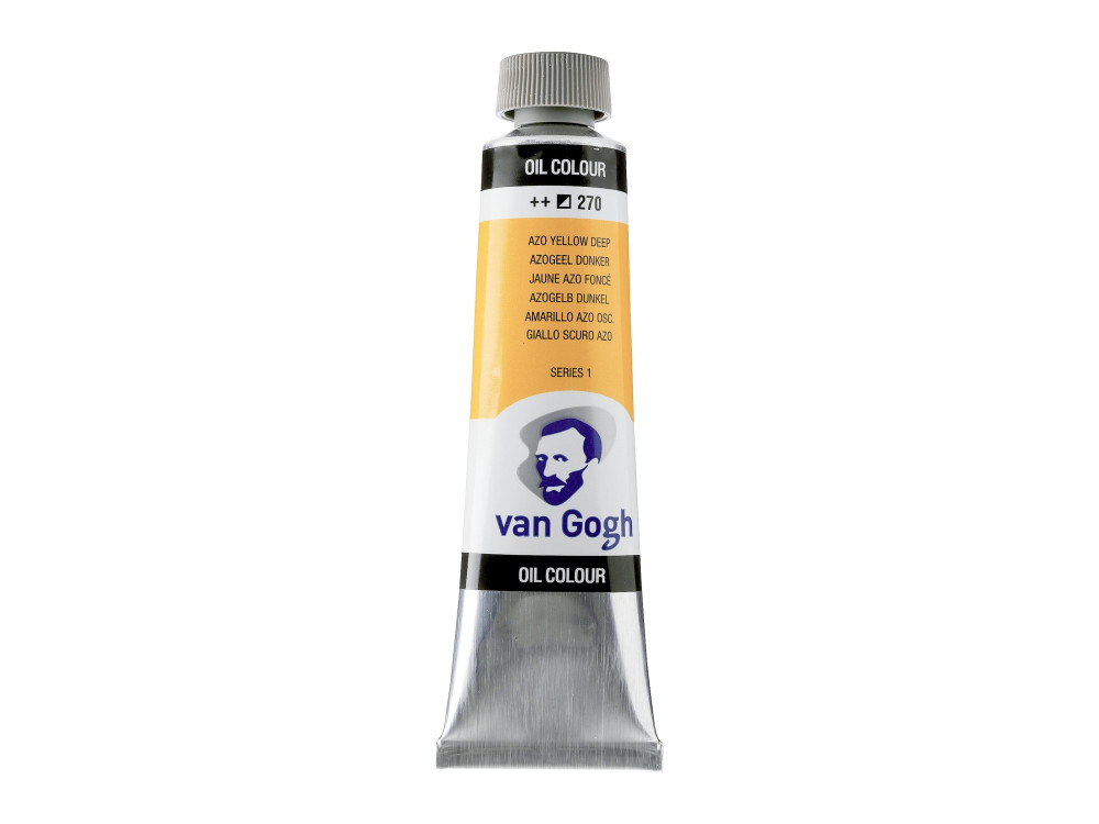 Farba olejna - Van Gogh - Azo Yellow Deep, 40 ml