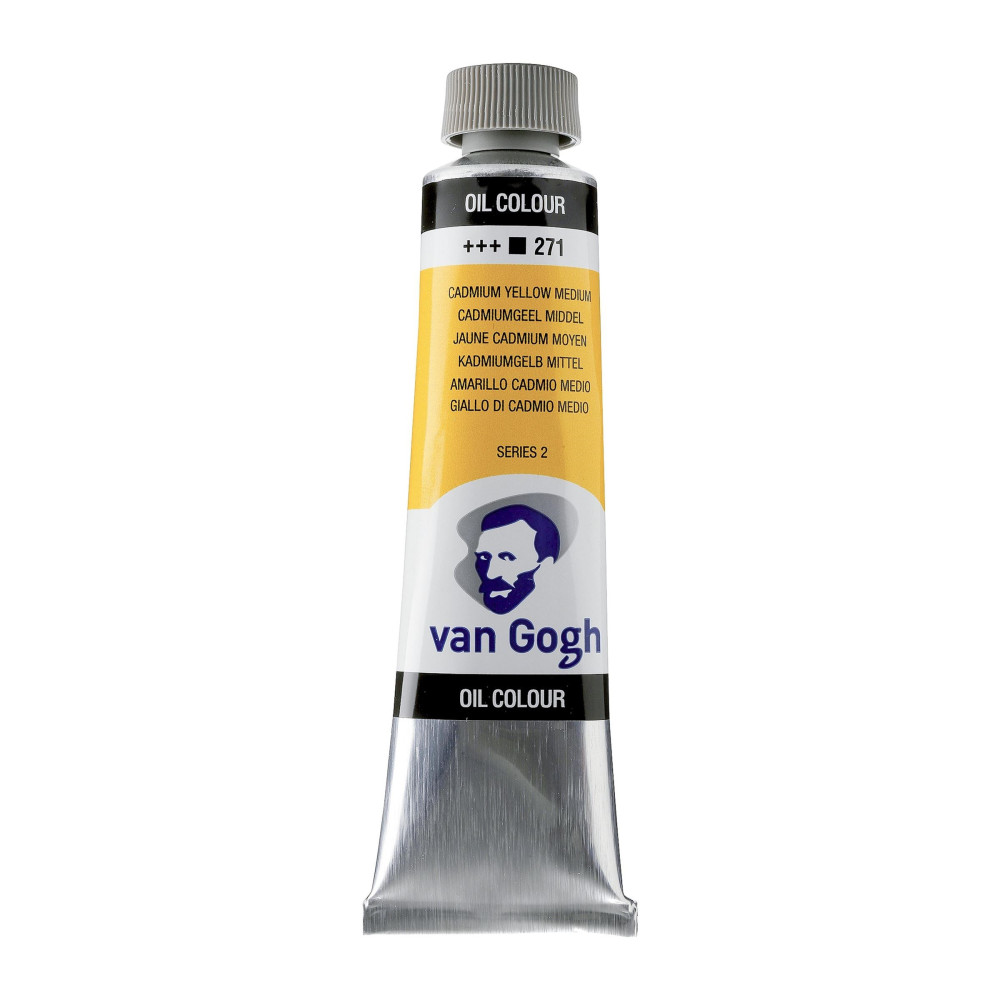 Oil paint in tube - Van Gogh - Cadmium Yellow Medium, 40 ml