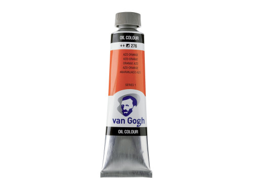Oil paint in tube - Van Gogh - Azo Orange, 40 ml