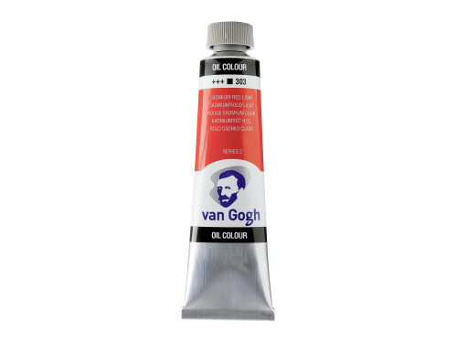 Oil paint in tube - Van Gogh - Cadmium Red Light, 40 ml