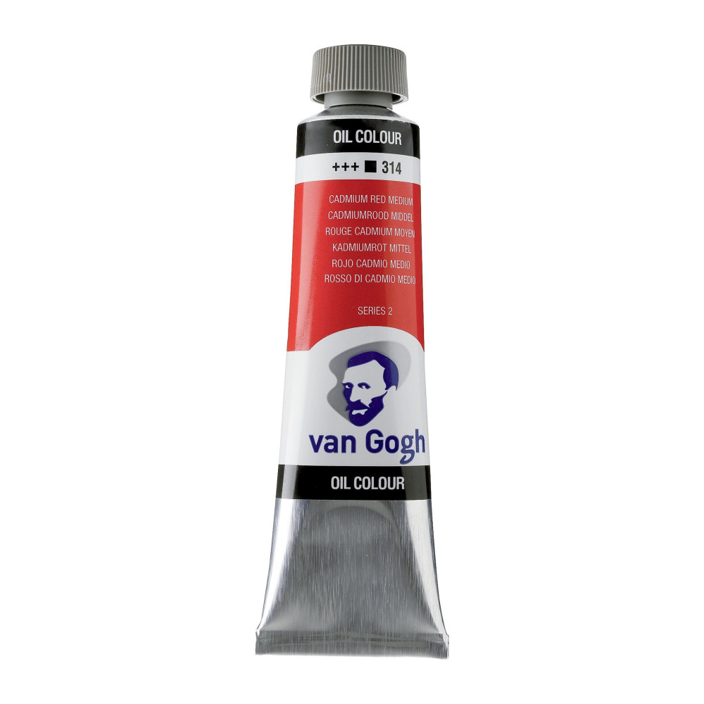 Oil paint in tube - Van Gogh - Cadmium Red Medium, 40 ml