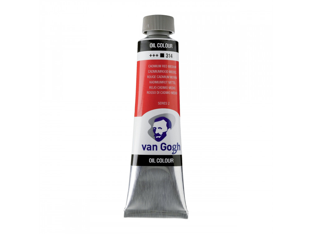 Oil paint in tube - Van Gogh - Cadmium Red Medium, 40 ml