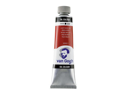 Oil paint in tube - Van Gogh - Light Oxide Red, 40 ml