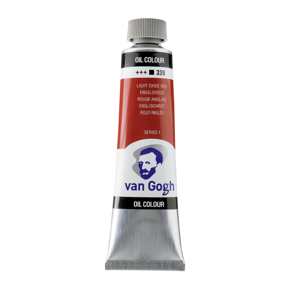 Farba olejna - Van Gogh - Light Oxide Red, 40 ml