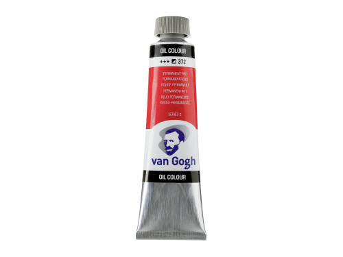 Oil paint in tube - Van Gogh - Permanent Red, 40 ml