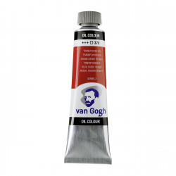 Farba olejna - Van Gogh - Transparent Oxide Red, 40 ml
