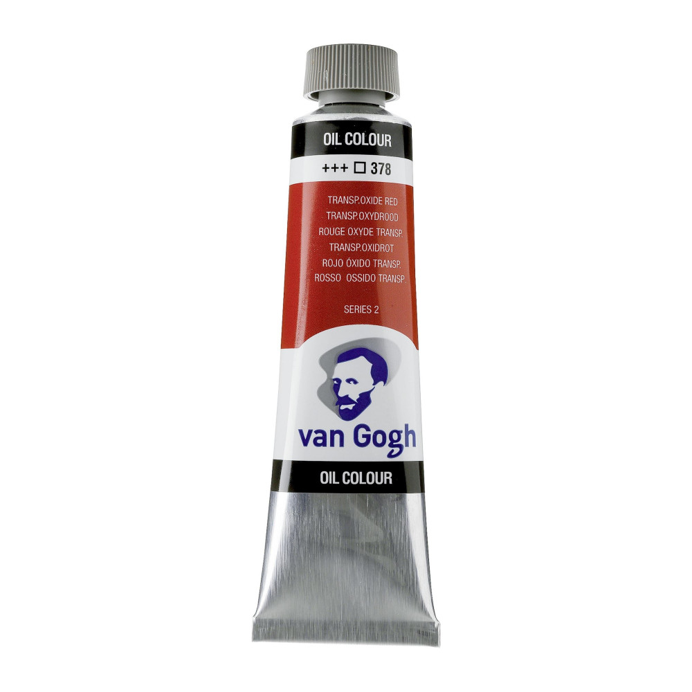 Oil paint in tube - Van Gogh - Transparent Oxide Red, 40 ml