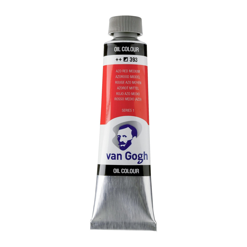 Oil paint in tube - Van Gogh - Azo Red Medium, 40 ml