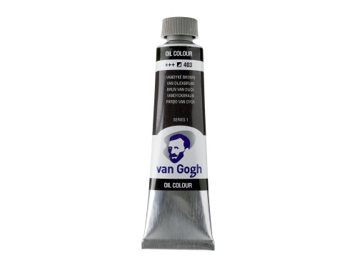 Farba olejna - Van Gogh - Vandyke Brown, 40 ml