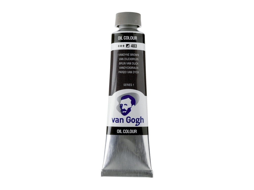 Oil paint in tube - Van Gogh - Vandyke Brown, 40 ml