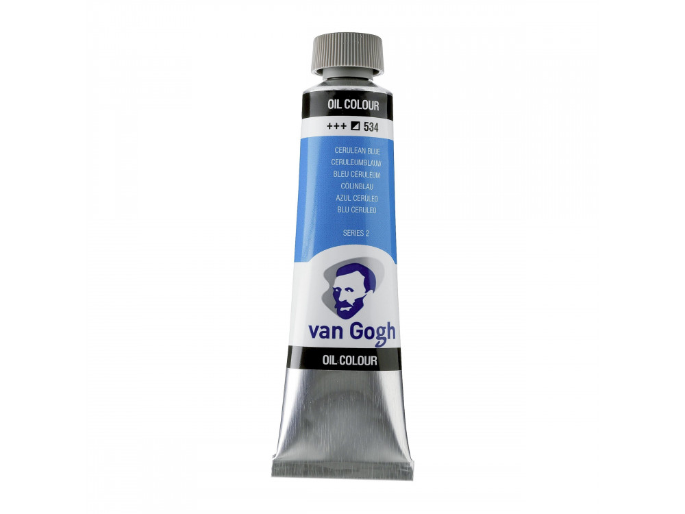 Oil paint in tube - Van Gogh - Cerulean Blue, 40 ml