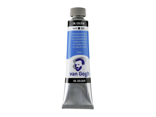 Oil paint in tube - Van Gogh - Cerulean Blue Phthalo, 40 ml