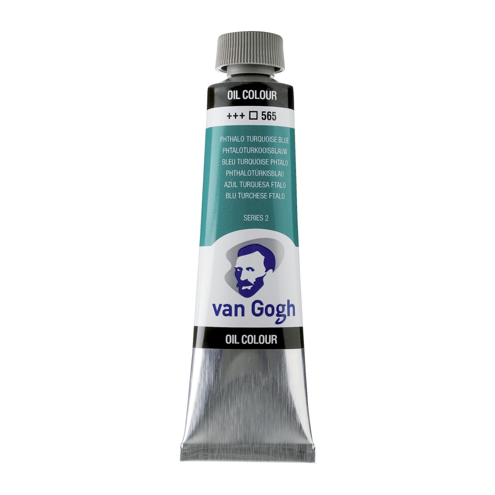 Oil paint in tube - Van Gogh - Phthalo Turquoise Blue, 40 ml