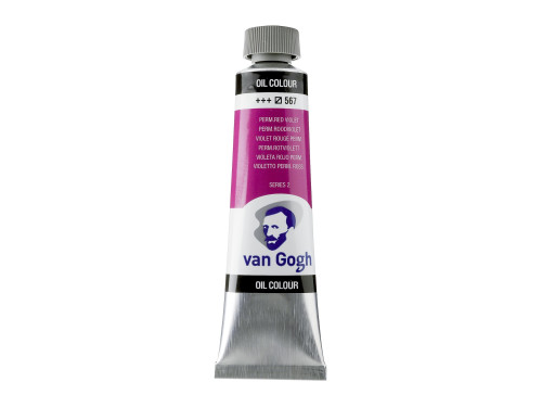 Farba olejna - Van Gogh - Permanent Red Violet, 40 ml