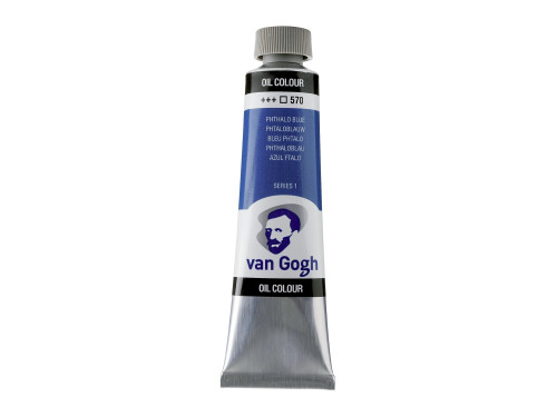 Oil paint in tube - Van Gogh - Phthalo Blue, 40 ml