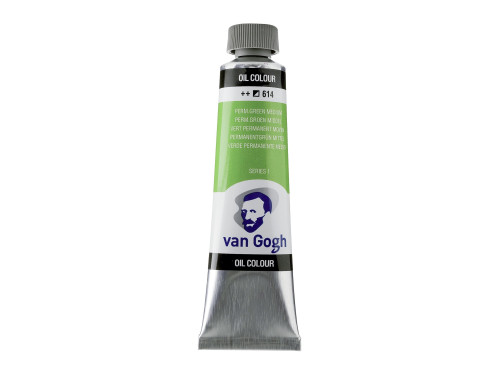 Oil paint in tube - Van Gogh - Permanent Green Medium, 40 ml