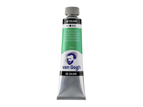 Farba olejna - Van Gogh - Emerald Green, 40 ml