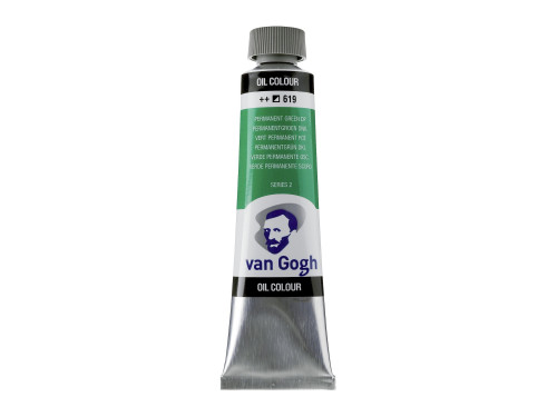 Farba olejna - Van Gogh - Permanent Green Deep, 40 ml