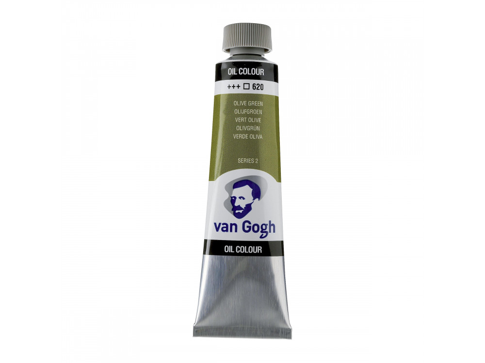 Oil paint in tube - Van Gogh - Olive Green, 40 ml
