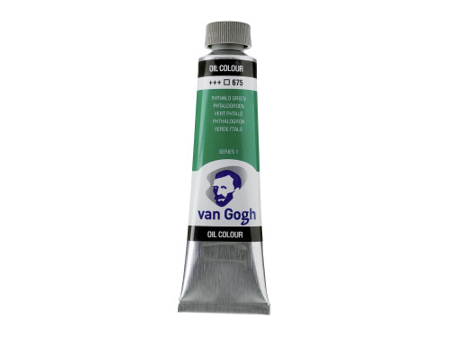 Oil paint in tube - Van Gogh - Phthalo Green, 40 ml