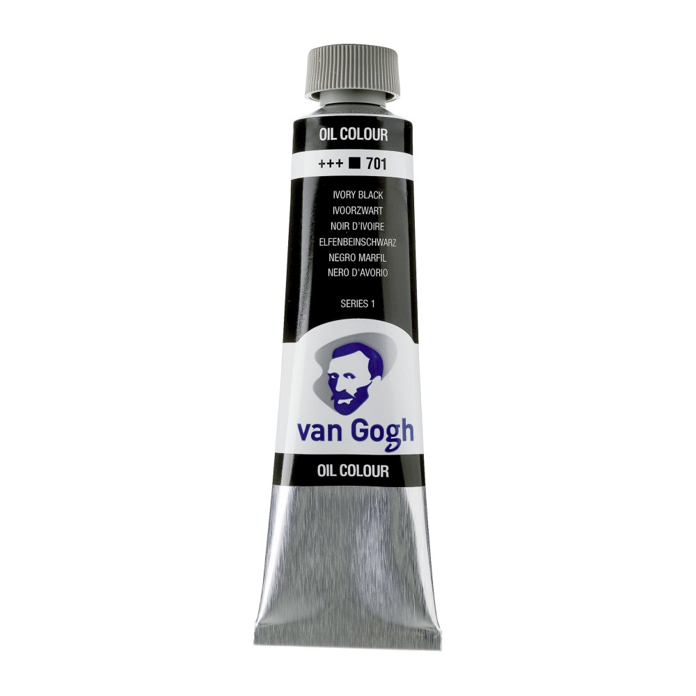 Farba olejna - Van Gogh - Ivory Black, 40 ml