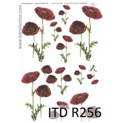 Papier do decoupage A4 - ITD Collection - ryżowy, R256