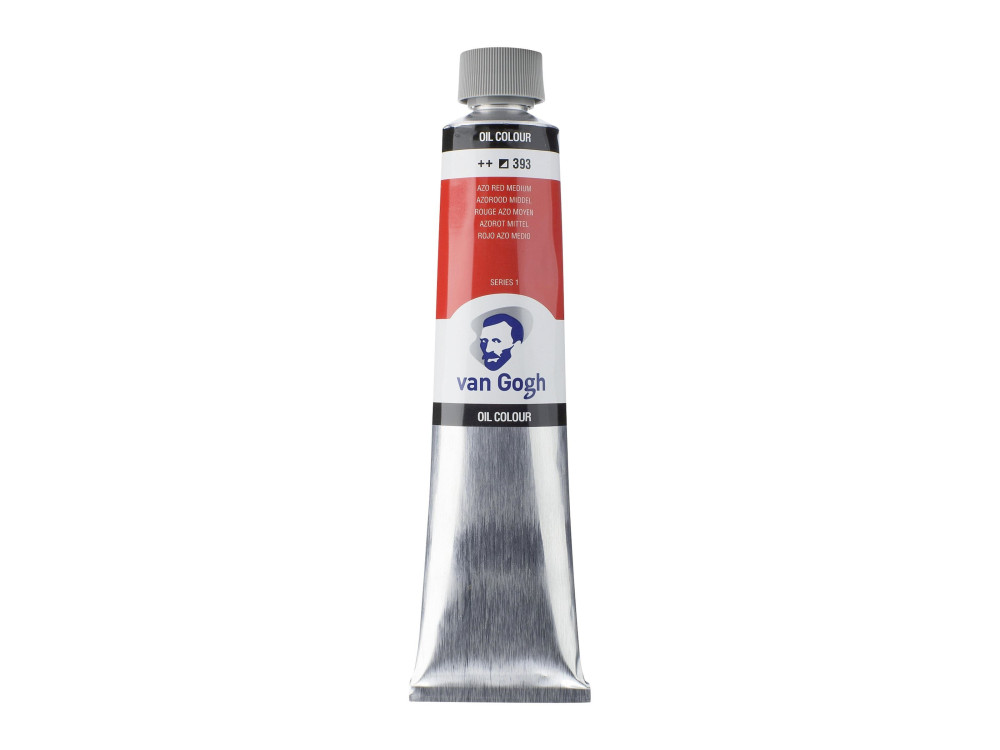 Oil paint in tube - Van Gogh - Azo Red Medium, 200 ml