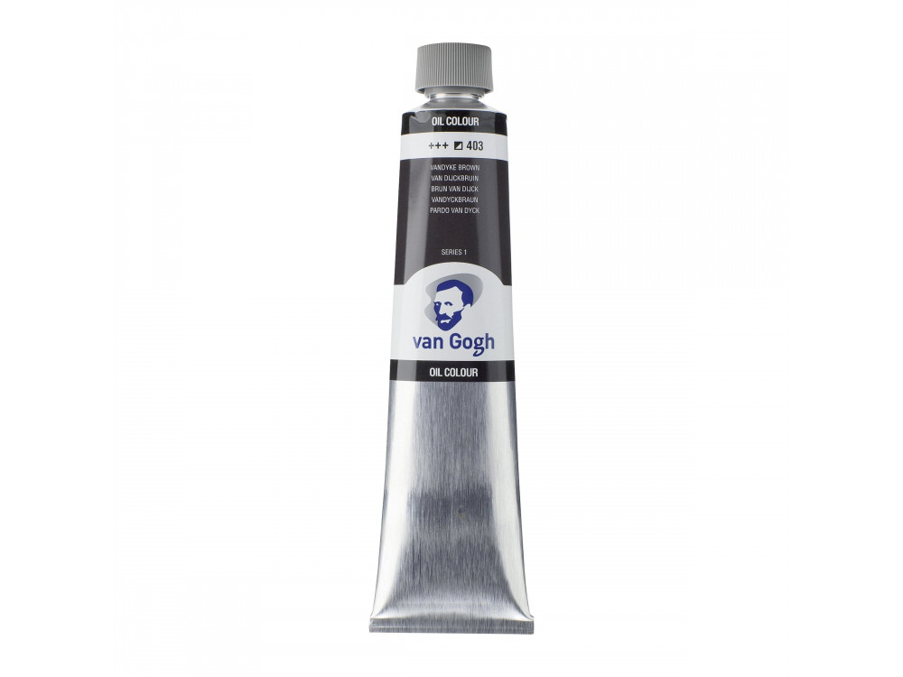 Oil paint in tube - Van Gogh - Vandyke Brown, 200 ml
