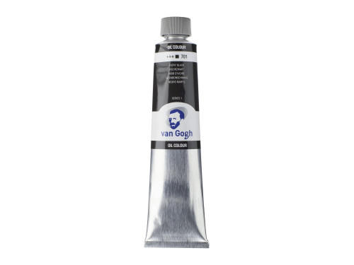 Oil paint in tube - Van Gogh - Ivory Black, 200 ml