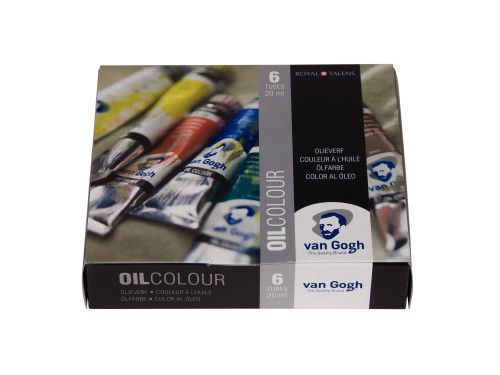 Starter set of Oil Colour paints in tubes - Van Gogh - 6 colors x 20 ml