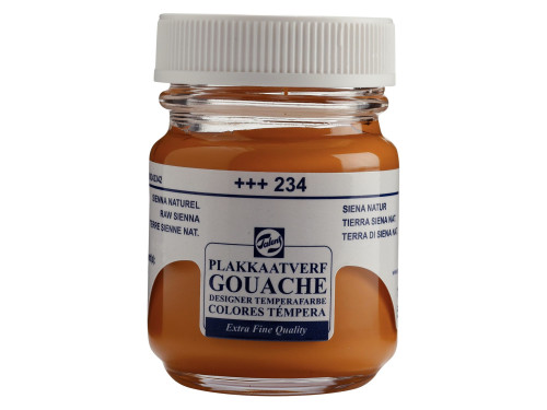 Farba gwasz Gouache Extra Fine - Talens - Raw Sienna, 50 ml