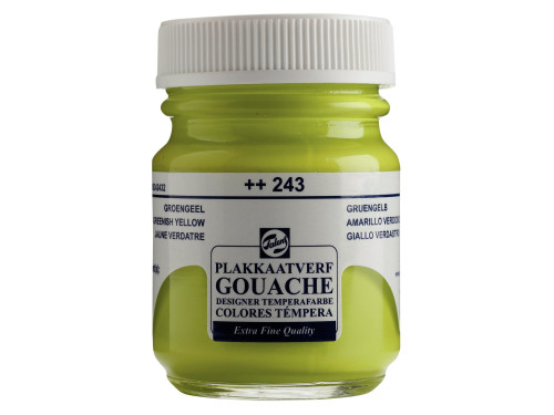 Farba gwasz Gouache Extra Fine - Talens - Greenish Yellow, 50 ml