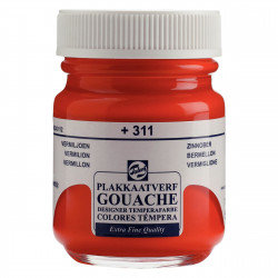 Farba gwasz Gouache Extra Fine - Talens - Vermilion, 50 ml