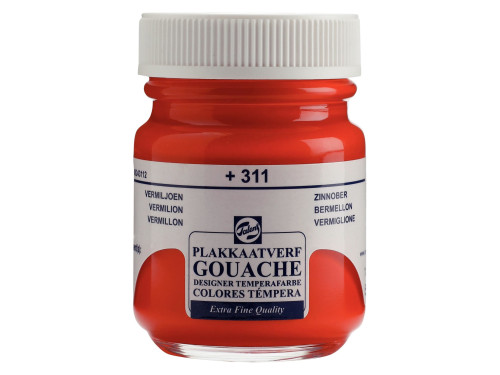 Farba gwasz Gouache Extra Fine - Talens - Vermilion, 50 ml
